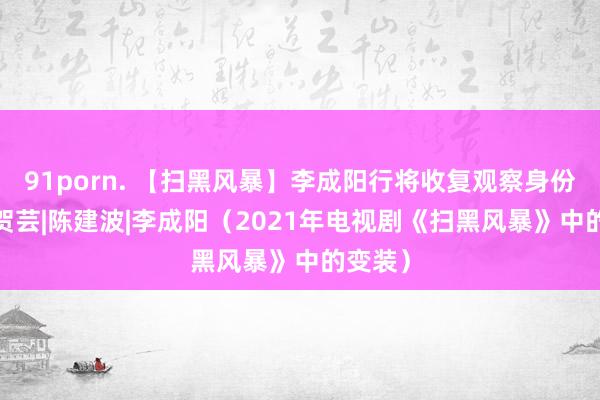 91porn. 【扫黑风暴】李成阳行将收复观察身份|孙兴|贺芸|陈建波|李成阳（2021年电视剧《扫黑风暴》中的变装）